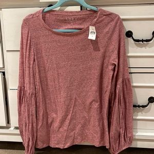 LOFT long sleeve shirt
